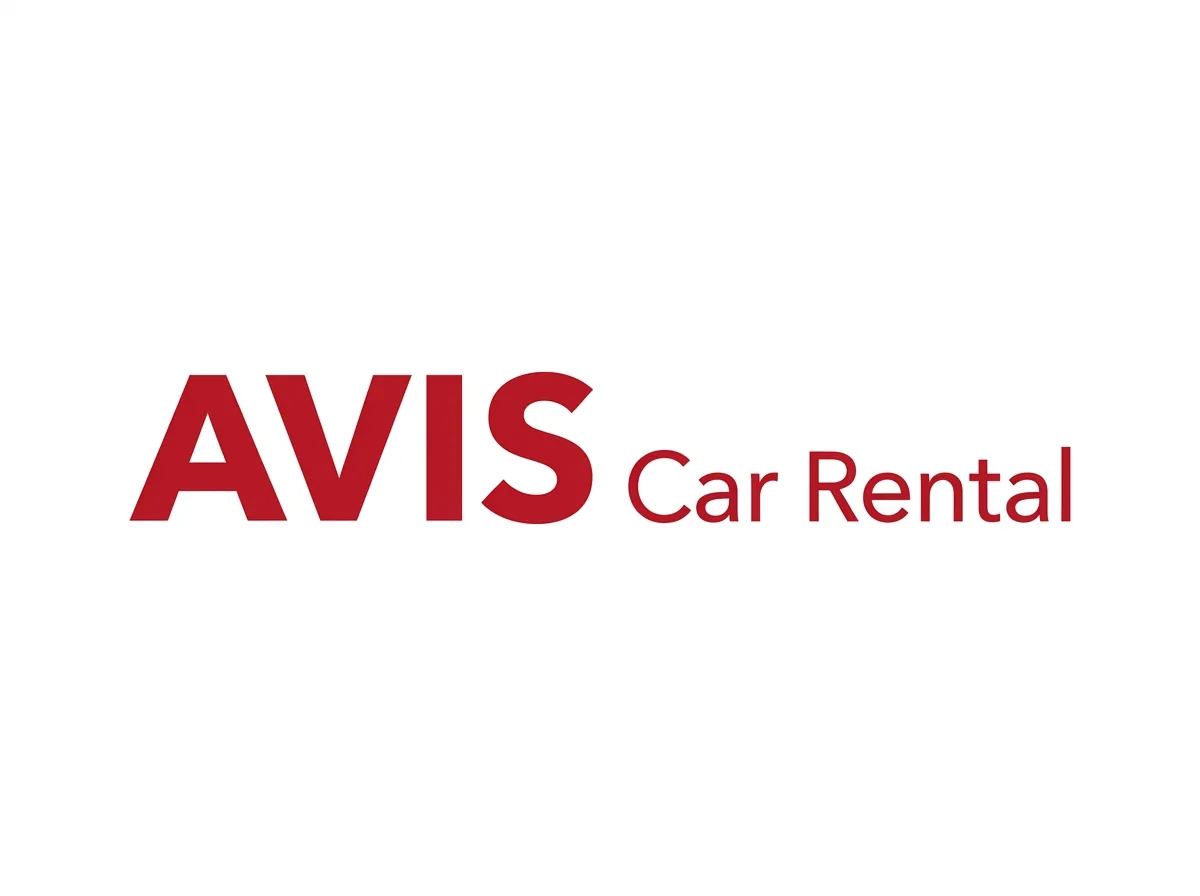 Avis Car Rental logo, official brand mark, white background